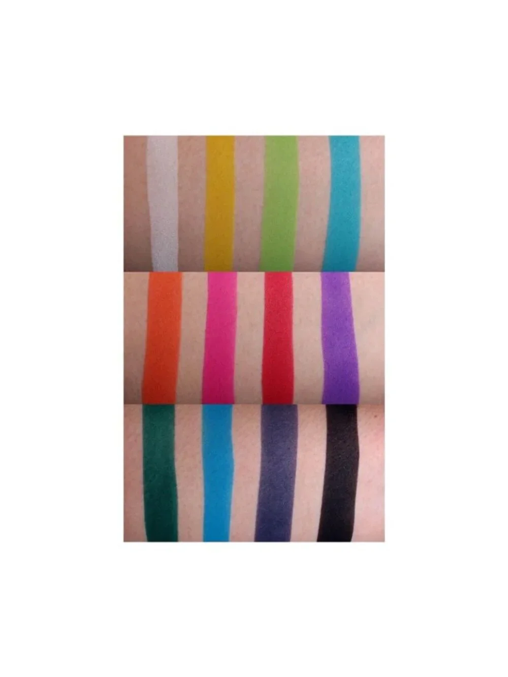 Morphe 12P Picasso Eyeshadow Palette Bright Electric Matte Colors Rare